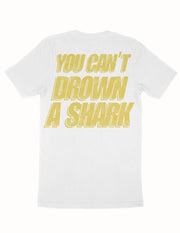 Cam'Ron Silmon Craig "Can't Drown A Shark" Tee - White/Gold