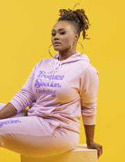 Women's Chill Mode Hoodie - Lilac/Light Purple