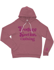 Women's Chill Mode Hoodie - Mauve/Wine