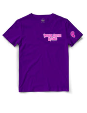 Women's Highlighter Pink "Everyday" Tee - Purple