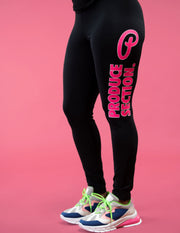 Women's Bold Highlighter Pink Leggings