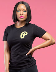 Women's Highlighter Volt "P Logo" Tee