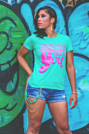 Women's "Fresher Than You" Tee - Mint
