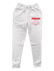 Produce Section Clothing - Men's "Fresh For Real" Joggers - White